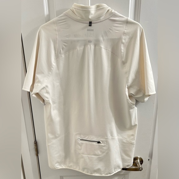 Nike Fit Dri Nike+ Mens White Short Sleeve Workout Shirt - Size L - Picture 5 of 10